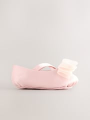 Pink Baby Bow Occassion Shoes (0-18mths) - Image 2 of 5