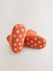 Orange Pumpkin Baby Sensory Sock Top Boots (0-18mths) - Image 5 of 5