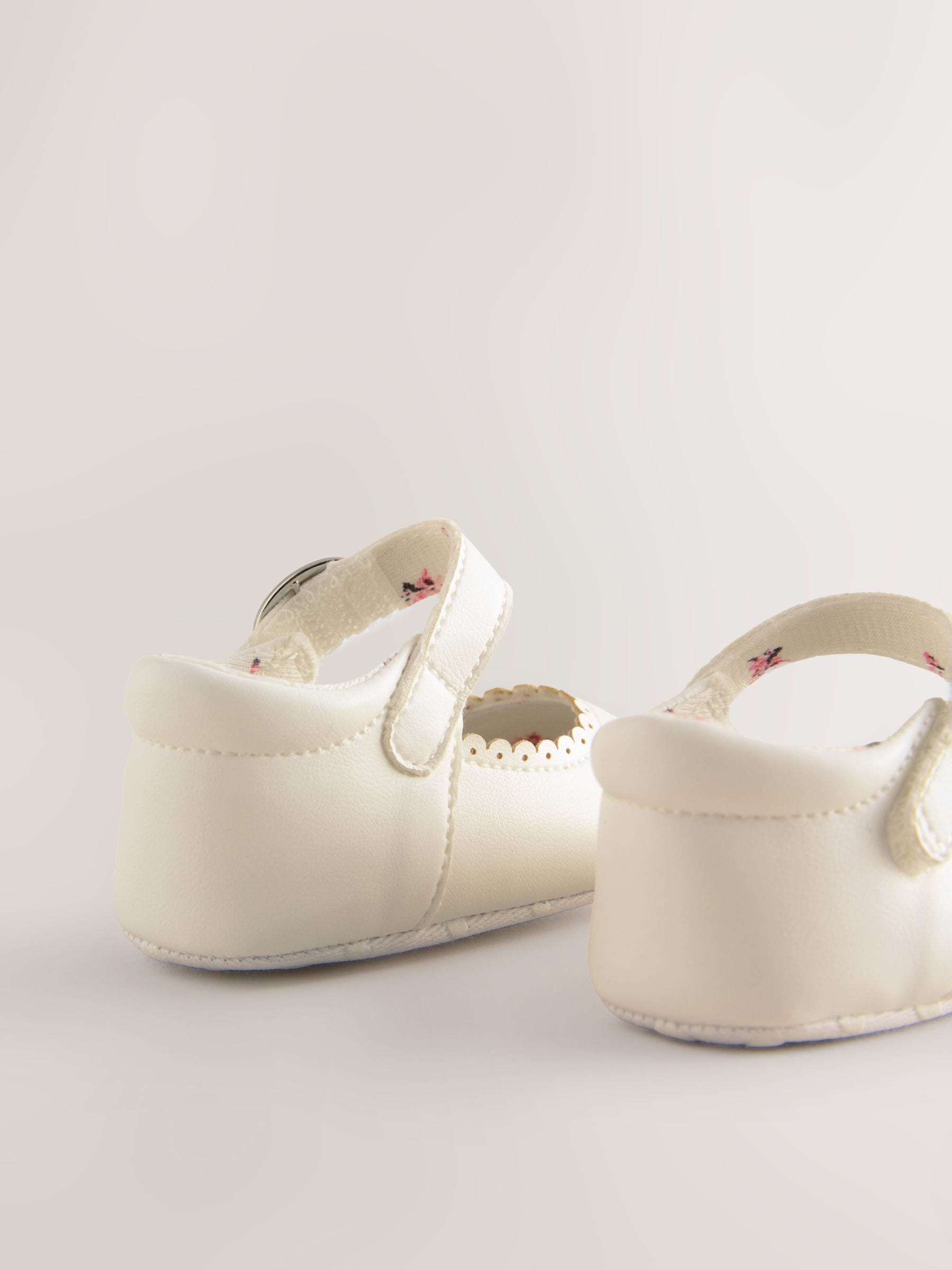 Buy White Mary Jane Baby Shoes (0-24mths) from Next USA
