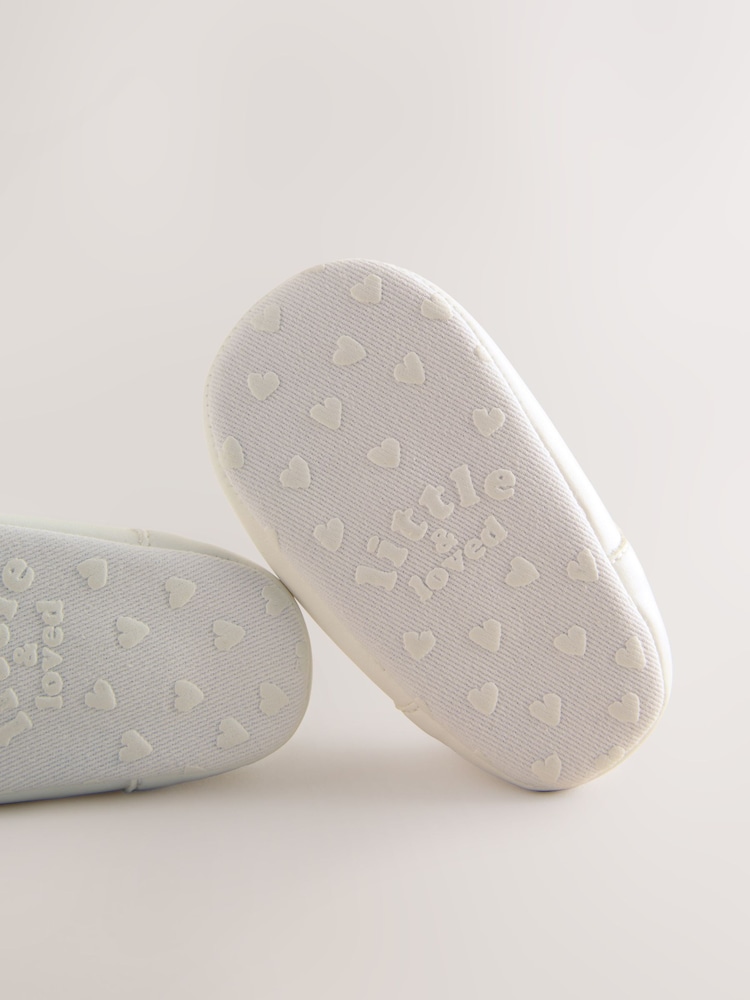 White Mary Jane Baby Shoes (0-24mths) - Image 5 of 5