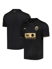 Puma Black Valencia Away Shirt 2024-25 - Image 1 of 3