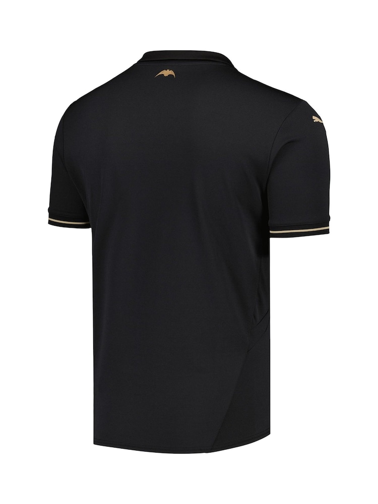 Puma Black Valencia Away Shirt 2024-25 - Image 3 of 3 Puma Black Valencia Away Shirt 2024-25 - Image 3 of 3