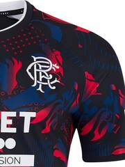 Castore Black Glasgow Rangers Third Shirt 2024-25 - Image 5 of 5
