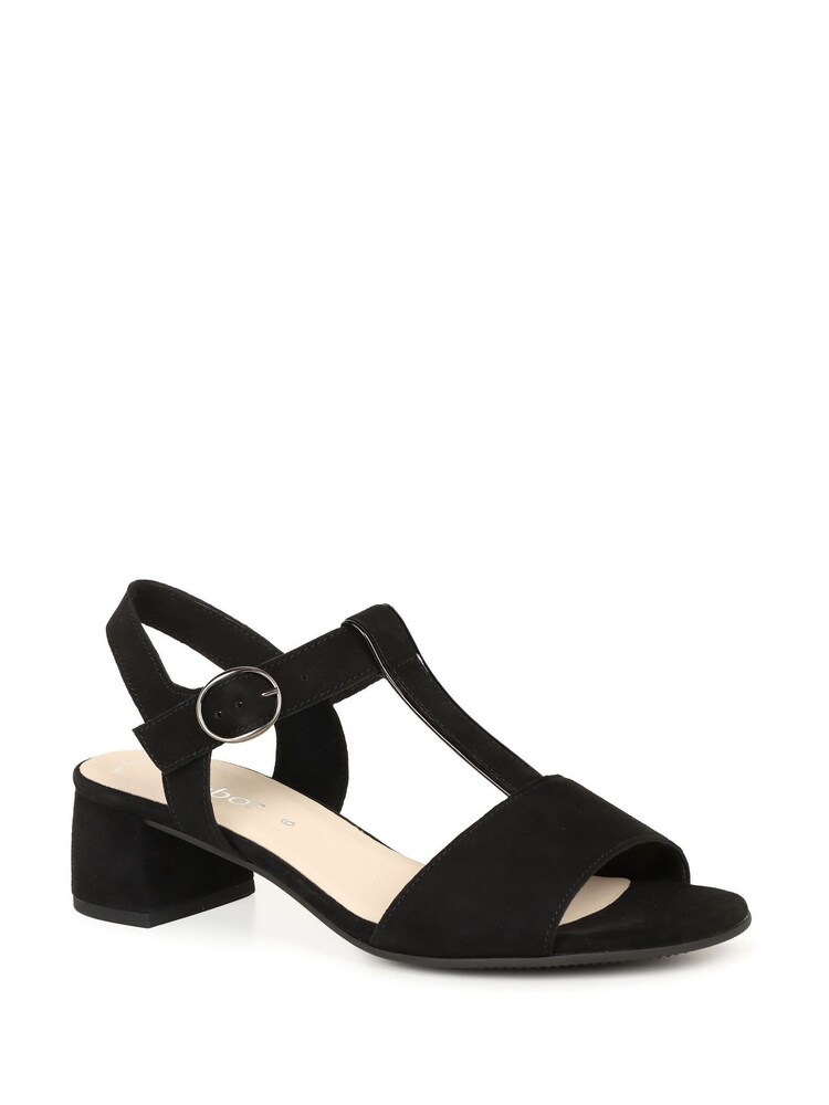 Gabor Blue Mead Suede Sandals - Image 2 of 5