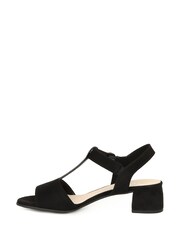 Gabor Blue Mead Suede Sandals - Image 3 of 5