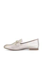 Gabor Gold Jangle Puder Metallic Loafers Shoes - Image 2 of 5