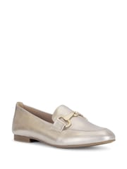 Gabor Gold Jangle Puder Metallic Loafers Shoes - Image 3 of 5