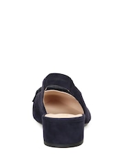 Gabor Blue Malta Atlantik Suede Slingback Shoes - Image 5 of 5