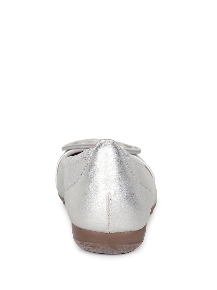 Gabor Rosta Ballerina Suede Shoes - Image 5 of 5