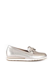 Gabor Natural Bea Puder Metallic Casual Shoes - Image 1 of 5