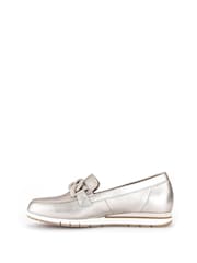 Gabor Natural Bea Puder Metallic Casual Shoes - Image 2 of 5