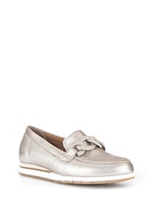 Gabor Natural Bea Puder Metallic Casual Shoes - Image 3 of 5