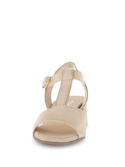 Gabor Mead Oak/Puder Suede White Sandals - Image 4 of 5