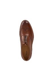 Dune London Brown Wide Fit Solihull Oxford Shoes - Image 5 of 6