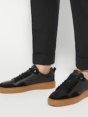 Dune London Black Thies Trainers - Image 1 of 6