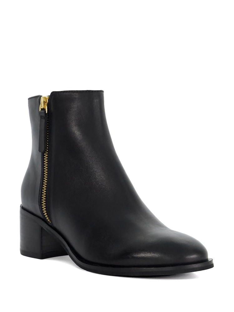 Dune London Black Pertlie Ankle Boots - Image 2 of 6