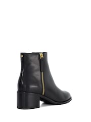 Dune London Black Pertlie Ankle Boots - Image 3 of 6