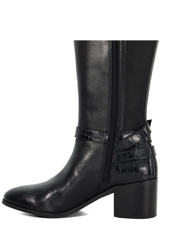 Dune London Black Tilburies Calf Boots - Image 6 of 6