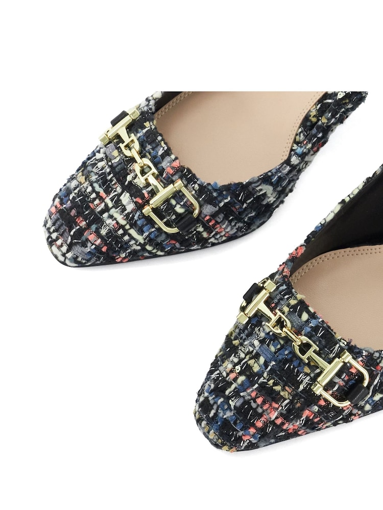 Črna - Dune London Izbira Bouclé Slingback čevlji - Slika 6 iz 6 Črna - Dune London Izbira Bouclé Slingback čevlji - Slika 6 iz 6