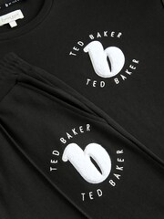 B by Ted Baker Textured Black Pyjamas Set - Image 11 of 11