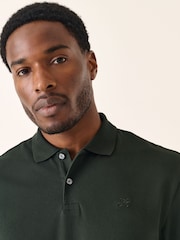 لون أخضر زيتوني - تلبيس ضيق - بيكيه بكم قصير من Charles Tyrwhitt - صورة 4 من 7