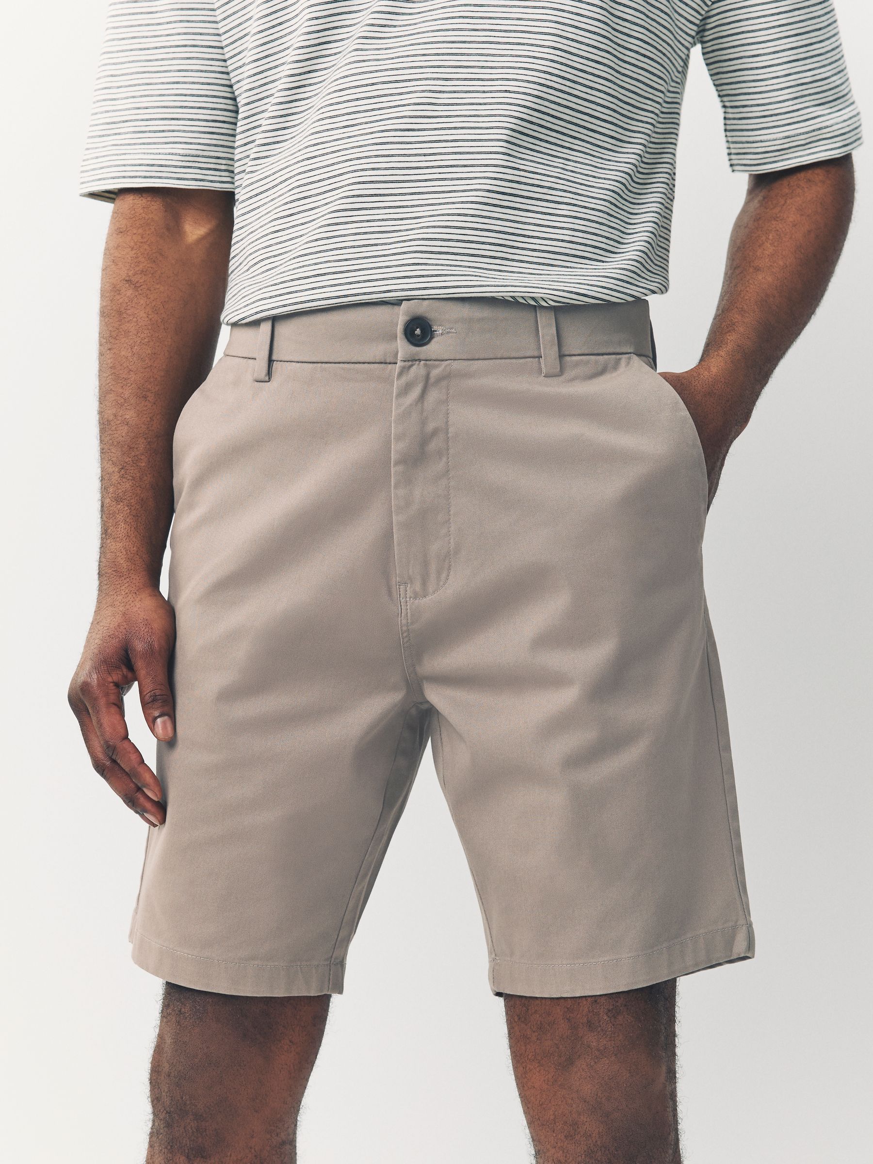 Buy Black/Vintage Blue/ White/ Mushroom Straight Fit Stretch Chino