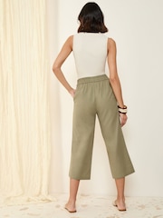 Vert kaki - Friends Like These Jupe-culotte en lin Blend - Image 4 of 4
