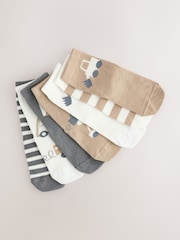 Neutral Transport Cotton Rich Socks 7 Pack - Image 2 of 3