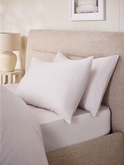 Set of 2 Lilac Purple 400 Thread Count 100% Egyptian Cotton Pillowcases - Image 1 of 3