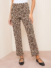 Pantalon Friends Like These Coupe droite en jacquard - Image 1 de 4