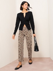 Pantalon Friends Like These Coupe droite en jacquard - Image 2 de 4
