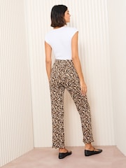 Pantalon Friends Like These Coupe droite en jacquard - Image 4 de 4