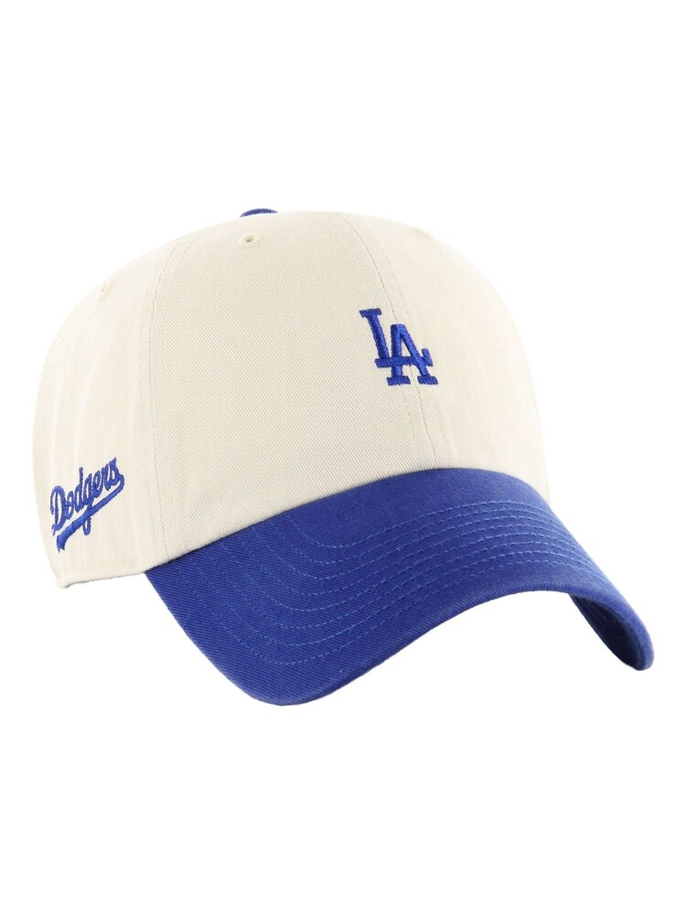 Fanatics MLB Los Angeles Dodgers Base 100% Cotton Runner Sure Shot '47 Clean Up White Cap - Image 1 of 3