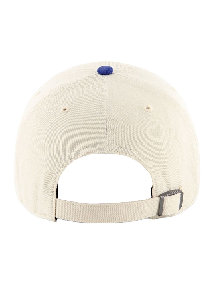 Fanatics MLB Los Angeles Dodgers Base 100% Cotton Runner Sure Shot '47 Clean Up White Cap - Image 3 of 3