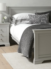 Cotswold Company Grey Chantilly Bed - Image 1 of 5