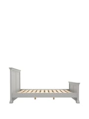 Cotswold Company Grey Chantilly Bed - Image 3 of 5