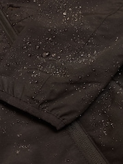 Joules Kids' Ayston Black Waterproof Fleece Lined Raincaot - Image 5 of 6