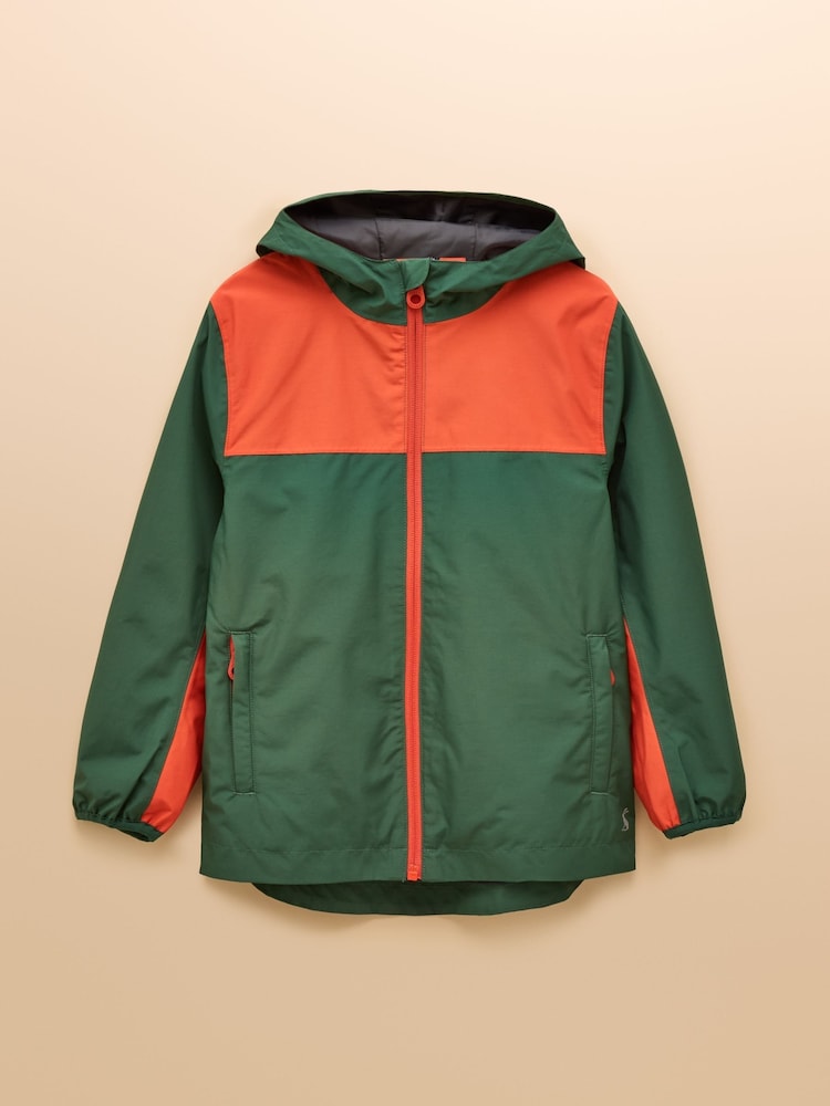 zelena Colourblock - Nepremočljiv dežni plašč s podlogo iz flisa Joules Kids Ayston - Slika 1 iz 6 zelena Colourblock - Nepremočljiv dežni plašč s podlogo iz flisa Joules Kids Ayston - Slika 1 iz 6