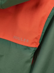 zelena Colourblock - Nepremočljiv dežni plašč s podlogo iz flisa Joules Kids Ayston - Slika 3 iz 6