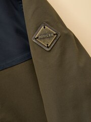 Joules Boys' Ultimate Green Waterproof Coat with Quilted Lining - Image 4 of 6
