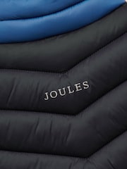 Blue and Green Hotchpotch - Joules Kids' Crofton Gilet Showerproof Padded Gilet - Imagen 5 de 5