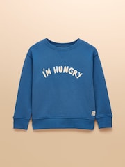 Azul - Sudadera de cuello redondo para niños Sundaze de Joules - Imagen 1 de 5