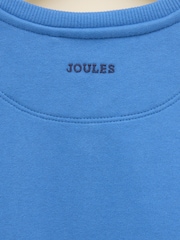 Joules Boys' Artwork Sweat Blue Applique Sweatshirt - Image 4 of 4