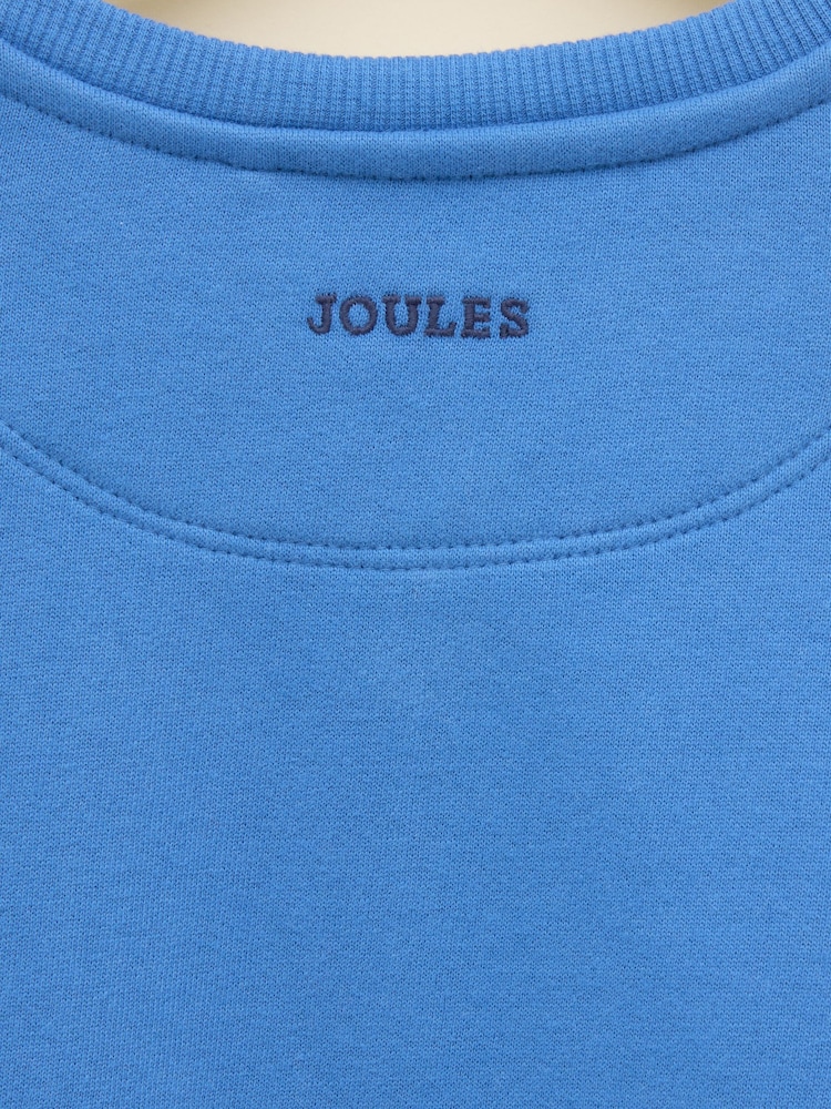 Joules Boys' Artwork Sweat Blue Applique Sweatshirt - Image 4 of 4