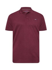 BadRhino Big & Tall Red 100% Cotton Polo Shirt - Image 2 of 3