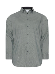 BadRhino Big & Tall Green Formal Shirt - Image 5 of 6