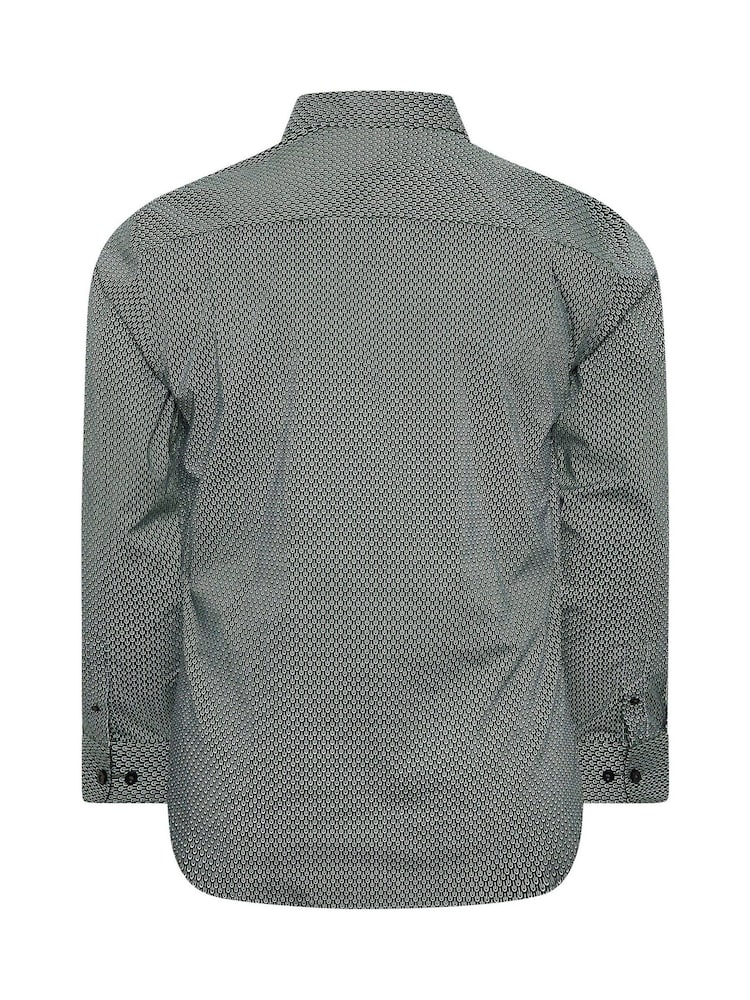BadRhino Big & Tall Green Formal Shirt - Image 6 of 6