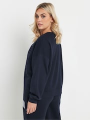 Yours Curve Blue Stockholm Sweatshirt - Image 5 of 6