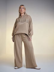 Yours Curve Brown Malibu Hoodie - Image 2 of 5