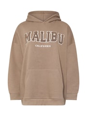 Yours Curve Brown Malibu Hoodie - Image 5 of 5